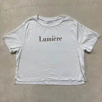 La boutique BonBon 반팔 프린트T셔츠 숏 기장