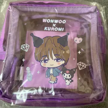 새상품 돈키호테 세븐틴 seventeen 스퀘어 파우치 WONWOO 원우