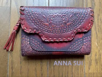 [ ANNA SUI ] 지갑 3단 폴더형 지갑 가죽