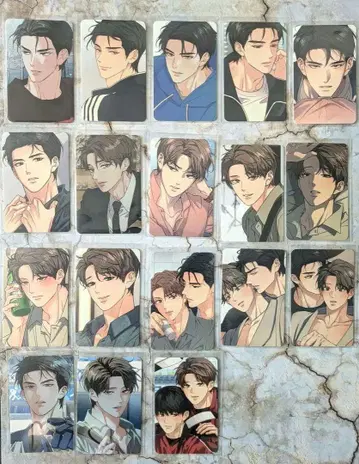 해빙 곡선 포토 카드 세트 한국 BL