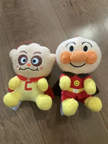 호빵맨 크림팬더 봉제 인형 세트
