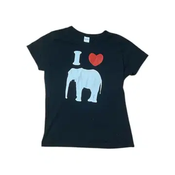 I LOVE 엘리펀트 T셔츠