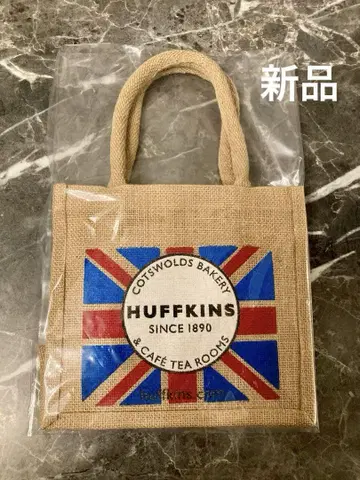 [ 영국 ] 하프킨스 HUFFKINS 인기 유니언 잭 주트 백