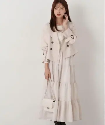 시어 양류 캉캉 스커트