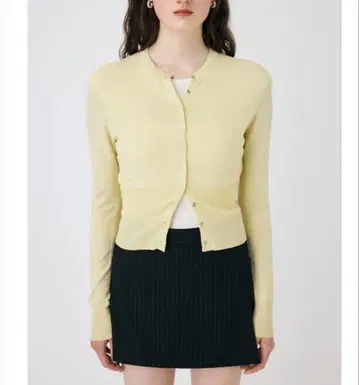 MOUSSY / 마우지 WAIST SWITCHING 가디건