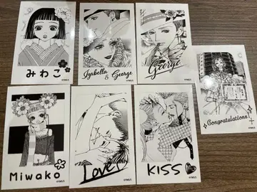 paradise Kiss 폴라로이드풍 브로마이드 8종 세트 야자와 아이
