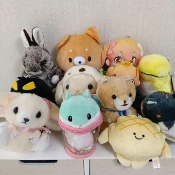 귀여운 봉제 인형 세트 10개 + 덤 2개