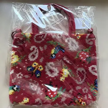 미사용 새상품 페이 플래그십 한정 컬러 복조리 백