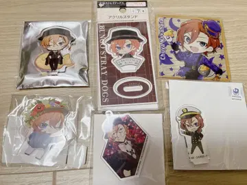 문호 스트레이독스 문스토 나카하라 츄야 아크릴 스탠드 아크릴 키링 코스터