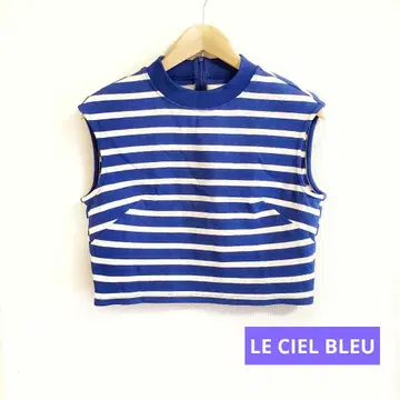 [ LE CIEL BLEU ] 슬리브리스 티셔츠 숏 기장