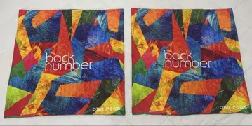 back number one room 쿠션 커버 2점