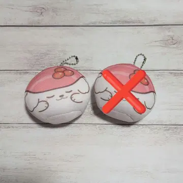 나이코 활동 4주년 기념 비즈 쿠션 키링