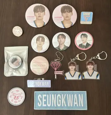 seventeen 승관 캔 배지 세트