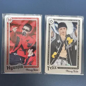StrayKids 라이브 포토 카드 dominATE 현진 필릭스