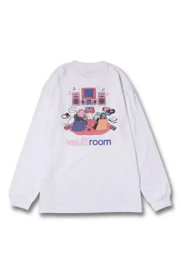 vaultroom x nqrse L/S TEE 나루세 볼트룸