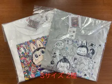 유니클로 UT POP MART 라부부 2종 S 사이즈