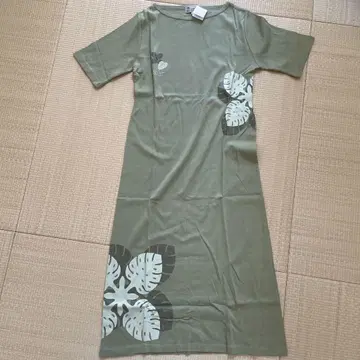 캐시맘 아일랜드 스타일 반팔 원피스 M