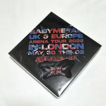 BABYMETAL 라이브 뷰잉 한정판 자수 타월 손수건