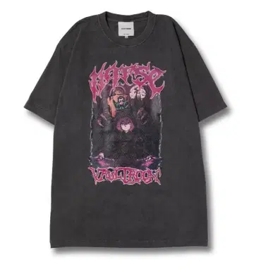 nqrse DEVIL TEE / CHARCOAL