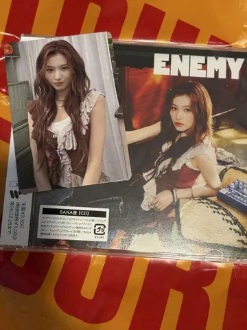 TWICE ENEMY 사나반 미개봉 시리얼 트레이딩 카드 포함