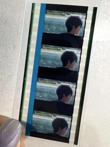 극장판 Free! FS 특전 시계 부품 필름 헝가리 하루 마코토
