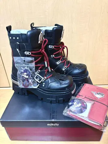 원신 리오세슬리 레이스업 부츠