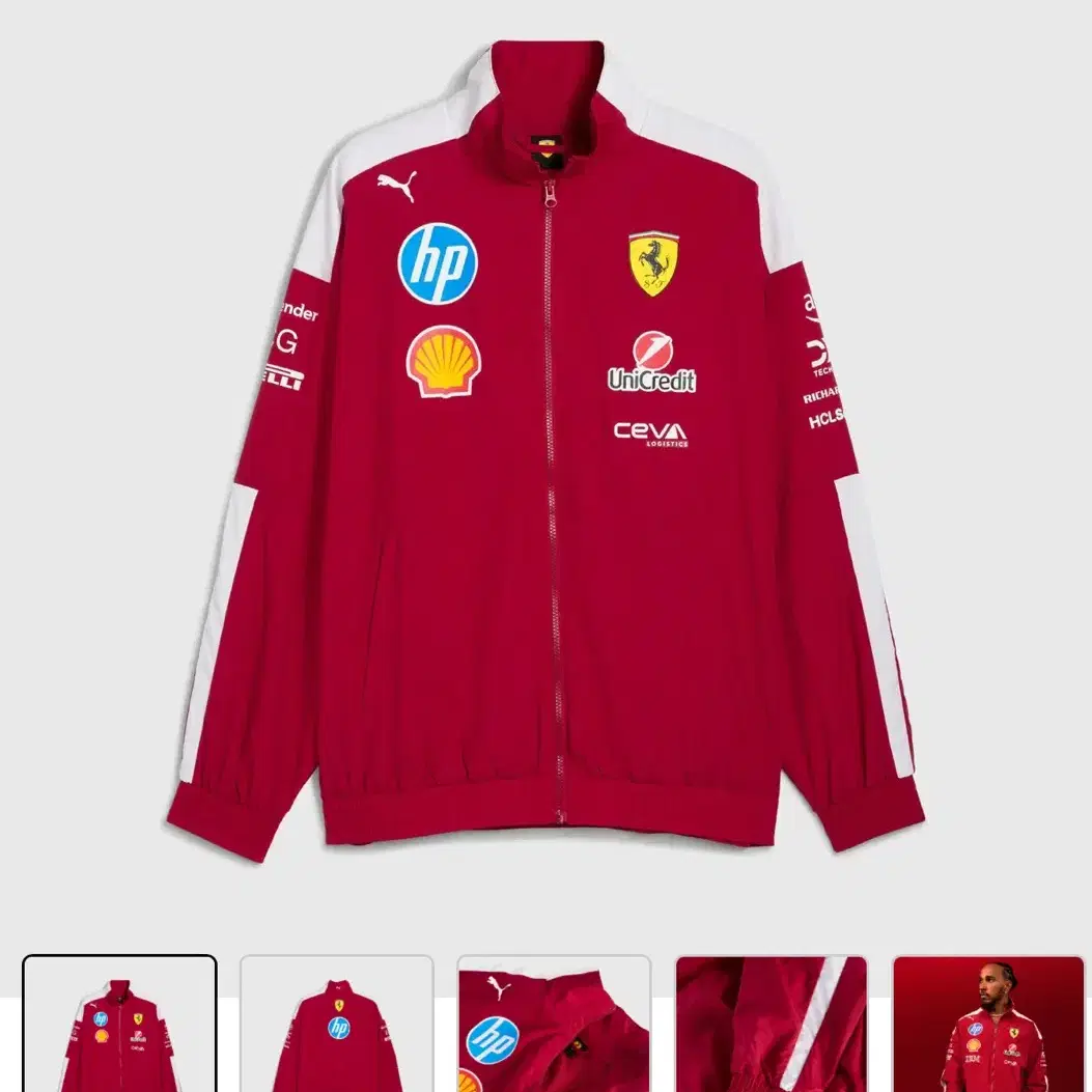 FERRARI 페라리 F1 Ferrari 2025 Driver's T7 Oversized Jacket