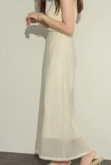 레이어드 시어 랩스커트