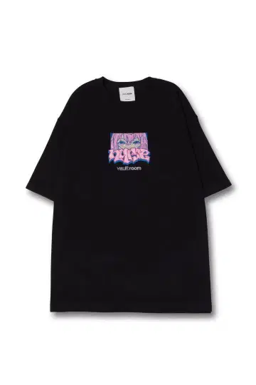 L 사이즈 valtroom x nqrse TEE / BLACK