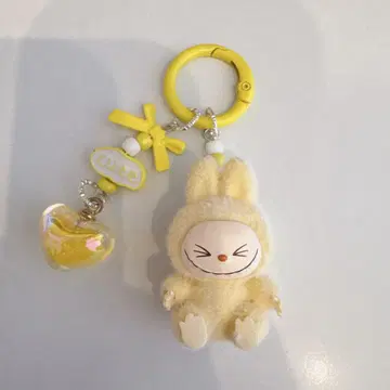 LABUBU 봉제 인형 키링 스트랩