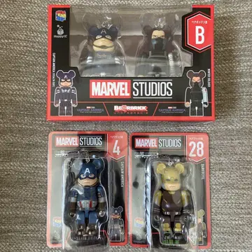 MARVEL STUDIOS 베어브릭 happy 복권