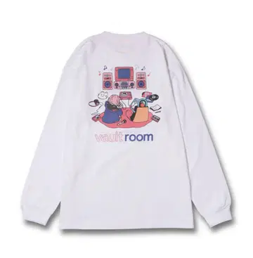 vaultroom x nqrse L/S TEE 나루세 볼트룸
