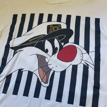 90s 루니툰 실베스터 T셔츠 싱글 스티치