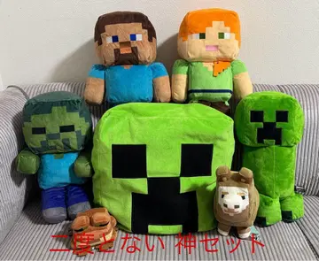 마인크래프트 봉제 인형 세트 신 세트