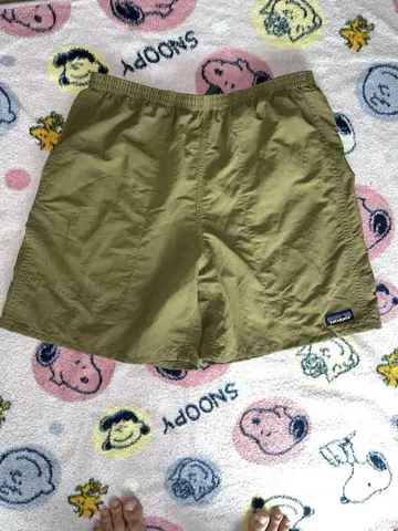 Patagonia 파타고니아 배기스 롱 M 새상품 다크 애쉬