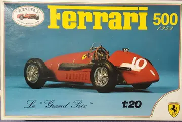 레어 Ferrari 500 1953 1:20 프라모델