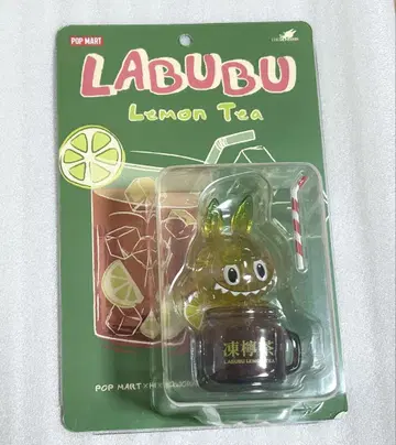 새상품 LABUBU The Monsters Lemon Tea 피규어
