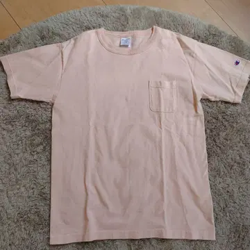 Champion T셔츠 포켓 부착