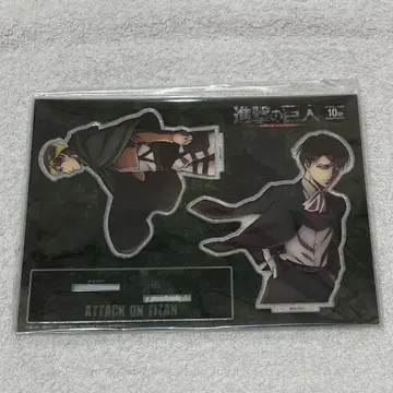 진격의 거인 빌레반 디오라마 아크릴 스탠드 리바이 엘빈