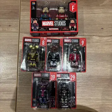 MARVEL STUDIOS BE@RBRICK 피규어 세트