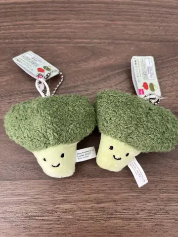 DAISO 다이소 키체인 브로콜리 2개