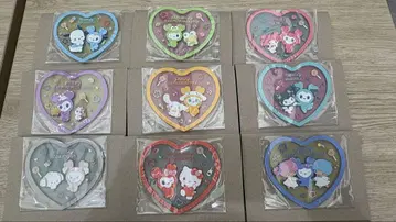 TWICE LOVELYS x SANRIO 클리어 러버 코스터 컴플리트