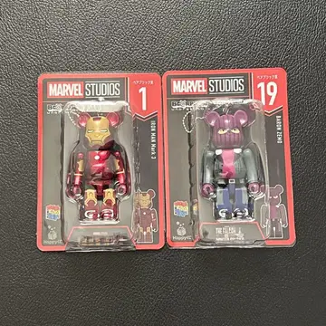 [ 미개봉 새상품 ] MARVEL 베어브릭 아이언맨 마크 3 바론 지모