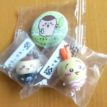 치이카와 (먼작귀) 쿠라스시 피규어 토끼 밤만쥬 캔뱃지