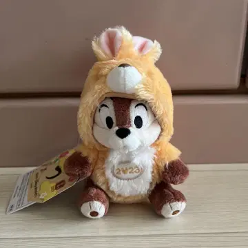 칩 2023년 계묘년 토끼 인형 배지