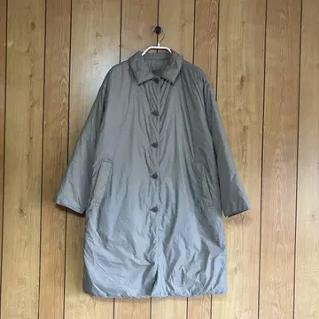 무인양품 다운 코트 스탠 칼라 롱 코트 MUJI