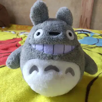 토토로 봉제 인형 약 20cm 그레이