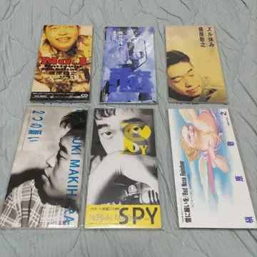 마키하라 노리유키 8cm CD 세트 6매 단종품