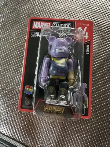 해피 복권 베어브릭 MARVEL 피규어 세트 BE@RBRICK