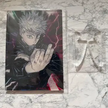 주술회전 고죠 사토루 점프 응모자 전원 서비스 아크릴 아트 보드